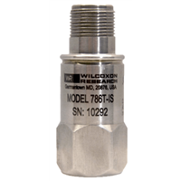 Model 786T-IS Intrinsically Safe Certified Accelerometer